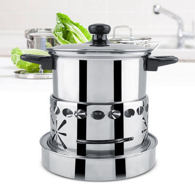 Greensen Thick Stainless Steel Hot Pot Utensils Non-magnetic Alcohol Stove Spirit Burner
Greensen Thick Stainless Steel Hot Pot Utensils Non-magnetic Alcohol Stove Spirit Burner