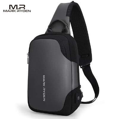 MARK RYDEN Portable Fashionable Casual Anti-Thief Multifunctional Waterproof USB Charging Men Single-Shoulder Bag
MARK RYDEN Portable Fashionable Casual Anti-Thief Multifunctional Waterproof USB Charging Men Single-Shoulder Bag