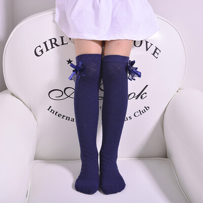 Warmers Long Stocking Plaid Jacquard Lovely Breathable Stockings Girls Kids Lace Bowknot Knee High Socks
Warmers Long Stocking Plaid Jacquard Lovely Breathable Stockings Girls Kids Lace Bowknot Knee High Socks
