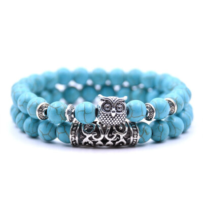Natural Stone Owl Bracelets Bangles Charm Bracelet Set For Women Men Bracelet Jewelry
Natural Stone Owl Bracelets Bangles Charm Bracelet Set For Women Men Bracelet Jewelry