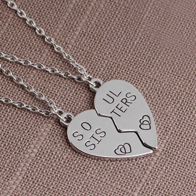 Necklace Set Creative Gift Best Friend Pendant Love Shape Jewelry Keepsake Gift For Sister
Necklace Set Creative Gift Best Friend Pendant Love Shape Jewelry Keepsake Gift For Sister