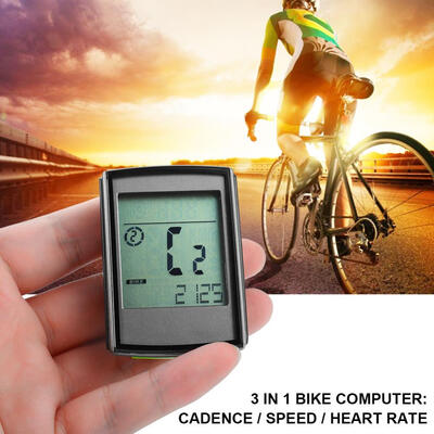 Greensen Bike Odemeter Bike SpeedometerWaterproof Wireless Bike Computer Heart Rate Sensor LCD Screen Cycling Accessory Kit
Greensen Bike Odemeter Bike SpeedometerWaterproof Wireless Bike Computer Heart Rate Sensor LCD Screen Cycling Accessory Kit