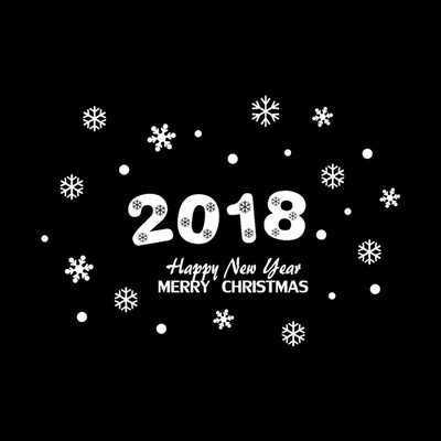 〖Follure〗2018 Happy New Year Merry Christmas Wall Sticker Home Shop Windows Decals Decor
〖Follure〗2018 Happy New Year Merry Christmas Wall Sticker Home Shop Windows Decals Decor