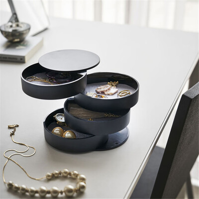 〖Follure〗Jewelry Storage Box 4-Layer Rotatable Jewelry Accessory Storage Tray with Lid
〖Follure〗Jewelry Storage Box 4-Layer Rotatable Jewelry Accessory Storage Tray with Lid