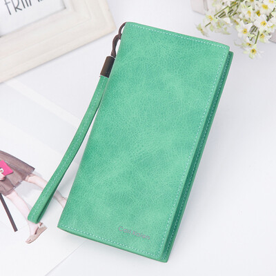 Tailored Women Fashion Solid Color Hasp Dull Polish Multi Card Position Wallet Black
Tailored Women Fashion Solid Color Hasp Dull Polish Multi Card Position Wallet Black