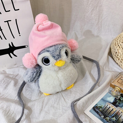 Tailored Fashion Women Girl Cute Fat Penguin-Like Bags Plush Crossbody Bags Weird Bags
Tailored Fashion Women Girl Cute Fat Penguin-Like Bags Plush Crossbody Bags Weird Bags