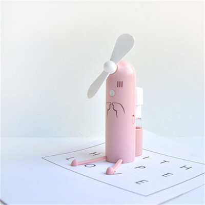 〖Follure〗USB Mini Fan With Water Spray Bottle Cartoon Handheld Fan For Office Desktop
〖Follure〗USB Mini Fan With Water Spray Bottle Cartoon Handheld Fan For Office Desktop