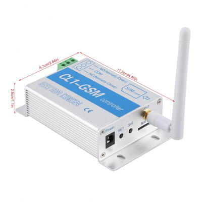 Greensen Wireless Remote Controller GSM SMS Smart Home Security System Switch CL1-GSM 110240V
Greensen Wireless Remote Controller GSM SMS Smart Home Security System Switch CL1-GSM 110240V
