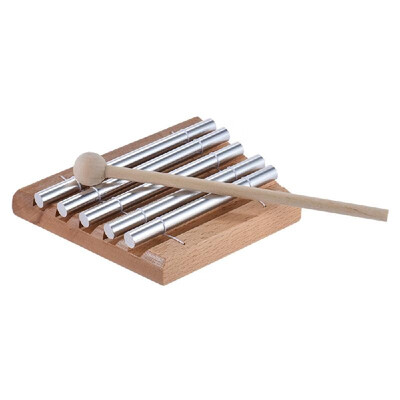 Children Kids Toddler 5-Tone Tabletop Chimes Educational Musical Toy Percussion Instrument with Mallet
Children Kids Toddler 5-Tone Tabletop Chimes Educational Musical Toy Percussion Instrument with Mallet