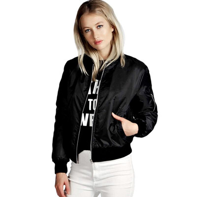 Women Biker Bomber Jacket Slim Short Zipper Stand Collar Long Sleeve Vintage Outerwear Coat
Women Biker Bomber Jacket Slim Short Zipper Stand Collar Long Sleeve Vintage Outerwear Coat