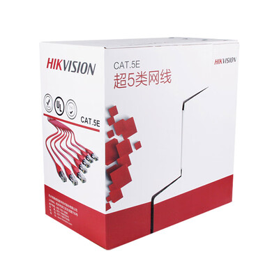 Hikvision original super five unshielded indoor network cable national standard oxygen-free copper network cable 305 meters box DS-1LN5E- E
Hikvision original super five unshielded indoor network cable national standard oxygen-free copper network cable 305 meters box DS-1LN5E- E