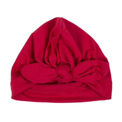 Newborn Baby Kid Boy Girl Infant Bowknot Hat Toddler Cotton Beanie Hat Cap