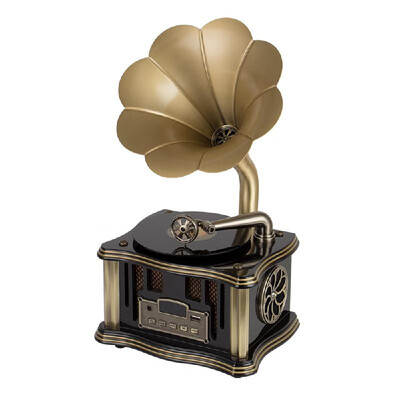 8831C Mini Gramophone BT42 Double Track USB Player FM Radio Remote Control Two HIFI Speakers Phonograph
8831C Mini Gramophone BT42 Double Track USB Player FM Radio Remote Control Two HIFI Speakers Phonograph