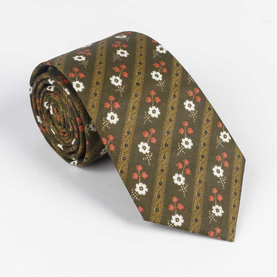 Spot generation of men&women with the same Japanese Harajuku style tie Korean version of the lady tie small floral cotton tie male