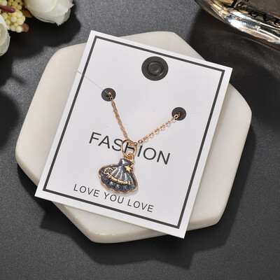 Summer Alloy Shell Pendant Necklace Exquisite Simple Personality Temperament Gold Conch Necklace Ocean Beach Bohemian Jewelry
Summer Alloy Shell Pendant Necklace Exquisite Simple Personality Temperament Gold Conch Necklace Ocean Beach Bohemian Jewelry