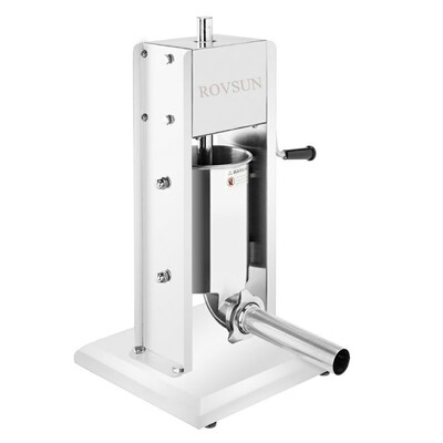 3L Stainless Steel Vertical HomeCommercial Sausage Stuffer Meat Press w 4 Size Sausage Tubes
3L Stainless Steel Vertical HomeCommercial Sausage Stuffer Meat Press w 4 Size Sausage Tubes