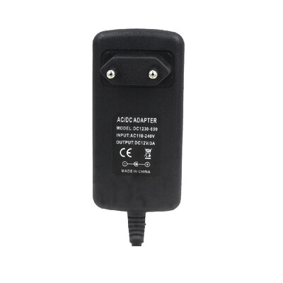 AC 100-240V to DC 12V 3A 36W Electricity Adapter for Light-emitting Diode Light-strip 55 21mm
AC 100-240V to DC 12V 3A 36W Electricity Adapter for Light-emitting Diode Light-strip 55 21mm