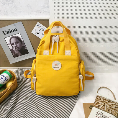 Bag girl Korean version of high school ins wind waterproof dual-use students campus shoulder bag simple set a small fresh backpack
Bag girl Korean version of high school ins wind waterproof dual-use students campus shoulder bag simple set a small fresh backpack