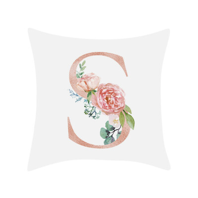 〖Follure〗Letter Pillow Alphabet Cushion Cover for Sofa Home Decoration Flower Pillowcase
〖Follure〗Letter Pillow Alphabet Cushion Cover for Sofa Home Decoration Flower Pillowcase