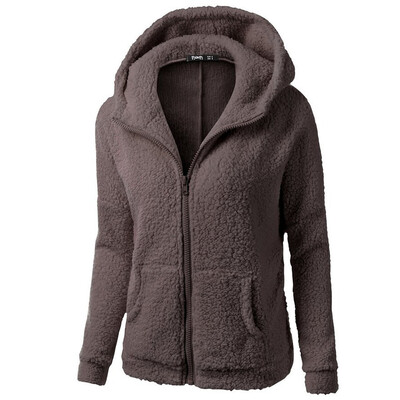 Roseonmyhand Women Hooded Sweater Coat Winter Warm Wool Zipper Coat Cotton Coat Outwear
Roseonmyhand Women Hooded Sweater Coat Winter Warm Wool Zipper Coat Cotton Coat Outwear
