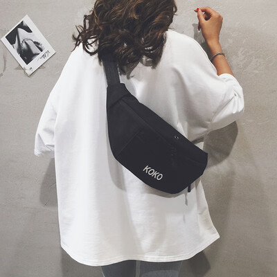 Chest bag female diagonal 2019 new Korean casual wild canvas small bag fashion Harajuku sports mobile phone pocket
Chest bag female diagonal 2019 new Korean casual wild canvas small bag fashion Harajuku sports mobile phone pocket