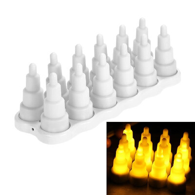 Rechargeable Tealights Christmas Gift Flameless Wireless LED Candles Lights for Wedding Party Yellow 12 Pack
Rechargeable Tealights Christmas Gift Flameless Wireless LED Candles Lights for Wedding Party Yellow 12 Pack