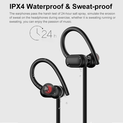 Wireless Headphones Bluetooth 50 Waterproof IPX4 Ear Hook Headphone Sport Running Headset Stereo Wireless TF with Microphone
Wireless Headphones Bluetooth 50 Waterproof IPX4 Ear Hook Headphone Sport Running Headset Stereo Wireless TF with Microphone