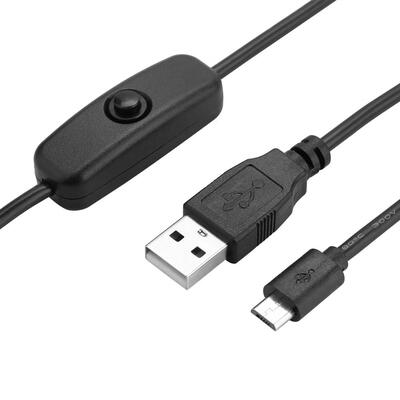 Greensen Micro USB Power Charging Cable with ON OFF Switch for Raspberry Pi 3 2 B B A
Greensen Micro USB Power Charging Cable with ON OFF Switch for Raspberry Pi 3 2 B B A