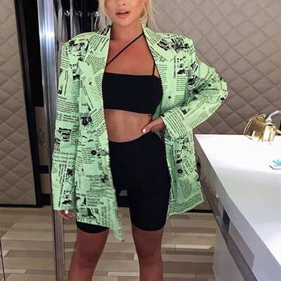 Tailored Women Long Sleeve Open Front Fit Office Letter Newspaper Jacket Coats Tops
Tailored Women Long Sleeve Open Front Fit Office Letter Newspaper Jacket Coats Tops