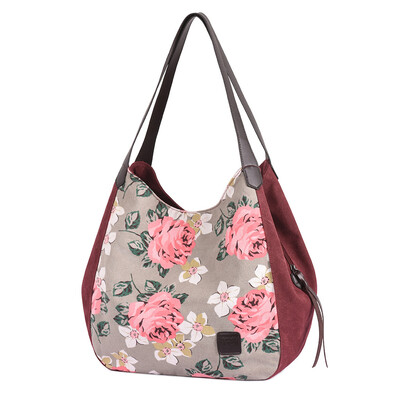 Tailored Women Fashion Flowers Large Capacity Canvas Handbag Single Shoudler Bags Totes
Tailored Women Fashion Flowers Large Capacity Canvas Handbag Single Shoudler Bags Totes