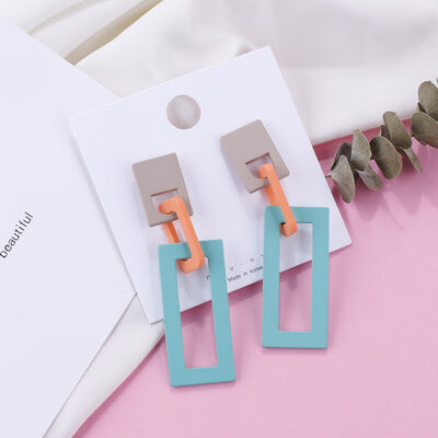 Flashbuy Acrylic Square Geometric Drop Earrings For Women Alloy Earrings Exaggeration Simple Trend Fashion Jewelry Earrings
Flashbuy Acrylic Square Geometric Drop Earrings For Women Alloy Earrings Exaggeration Simple Trend Fashion Jewelry Earrings
