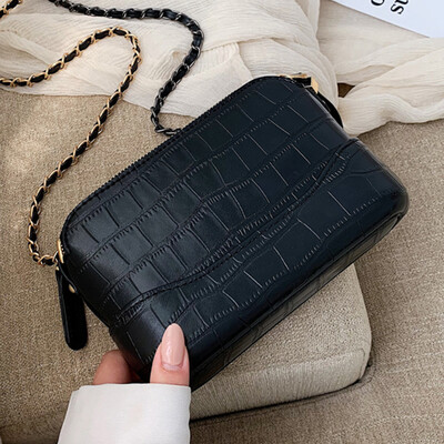 Womens bag new 2019 summer fashion crocodile pattern stray bag tide shoulder Messenger bag small breeze chain bag
Womens bag new 2019 summer fashion crocodile pattern stray bag tide shoulder Messenger bag small breeze chain bag