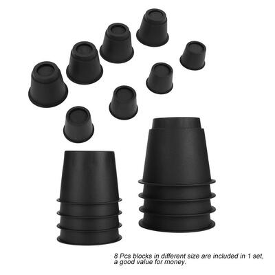Furniture Risers8PCS Furniture Risers Plastic Lift Blocks Elephant Feet for Bed Chair Teapoy Bed Risers
Furniture Risers8PCS Furniture Risers Plastic Lift Blocks Elephant Feet for Bed Chair Teapoy Bed Risers