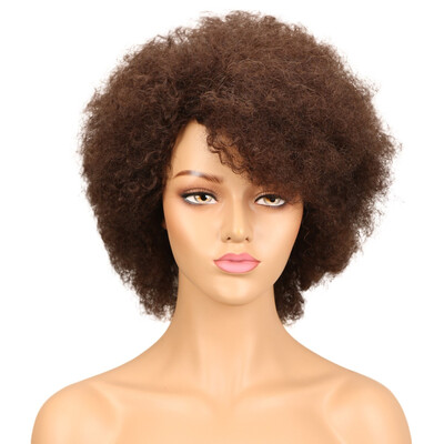 Noble Afro Kinky Curly Wig Brazilian Human Hair Wigs Remy Non Lace Front Wig Free Shipping
Noble Afro Kinky Curly Wig Brazilian Human Hair Wigs Remy Non Lace Front Wig Free Shipping