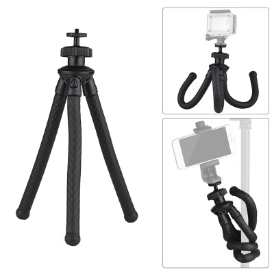 Universal Flexible Octopus Tripod Handy Tripod Stand 360 Degree Rotation Holder for DSLR ILDC Phone Action Camera
Universal Flexible Octopus Tripod Handy Tripod Stand 360 Degree Rotation Holder for DSLR ILDC Phone Action Camera