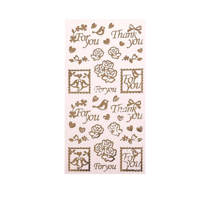 Gold Color Album Stickers Daily Decorative Scrapbooking Stick Label Diary Stationery Stickers
Gold Color Album Stickers Daily Decorative Scrapbooking Stick Label Diary Stationery Stickers