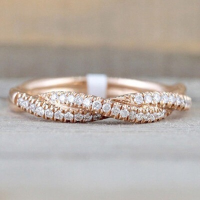 Solid Round Cut Rope Twined Curve Infinity Gemstone Ring Anniversary Wedding Jewelry
Solid Round Cut Rope Twined Curve Infinity Gemstone Ring Anniversary Wedding Jewelry