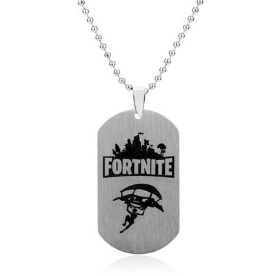 New Hot Game Fortnite Dog Tag Necklaces Pendant Men Fashion Casual Male Necklace Jewelry Gifts
New Hot Game Fortnite Dog Tag Necklaces Pendant Men Fashion Casual Male Necklace Jewelry Gifts