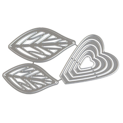 Gobestart New Flower Heart Metal Cutting Dies Stencils DIY Scrapbooking Album Paper Card
Gobestart New Flower Heart Metal Cutting Dies Stencils DIY Scrapbooking Album Paper Card