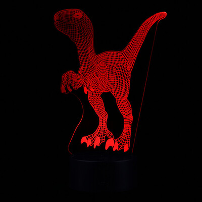 〖Follure〗Dinosaur LED 3D Illuminated Lamp Optical Desk Night Light With 7 Color Changing
〖Follure〗Dinosaur LED 3D Illuminated Lamp Optical Desk Night Light With 7 Color Changing