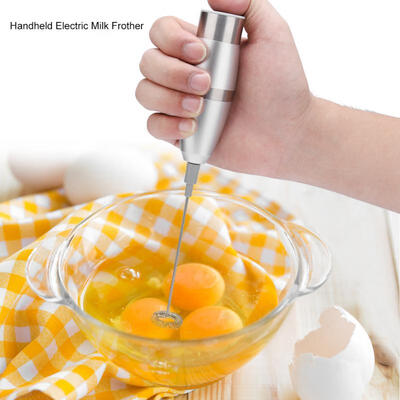 Greensen Battery Powered Handheld Electric Milk Frother Coffee Foam Maker with Stainless Steel Stand
Greensen Battery Powered Handheld Electric Milk Frother Coffee Foam Maker with Stainless Steel Stand