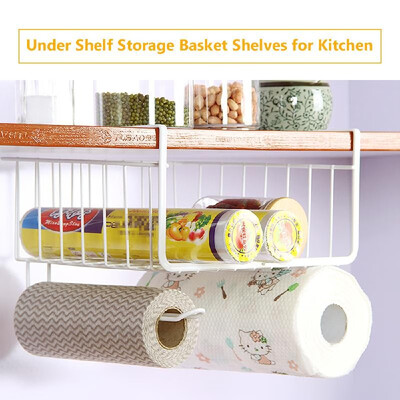 Under Shelf Storage Under Shelf Basket Shelves for Cabinet Organizer Storage for Kitchen
Under Shelf Storage Under Shelf Basket Shelves for Cabinet Organizer Storage for Kitchen