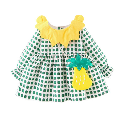 Baby Girl Dress 0-3T Sweet Cute Print Girls Dress New Autumn Long-sleeved Stitching Design Dress With A Messenger Bag
Baby Girl Dress 0-3T Sweet Cute Print Girls Dress New Autumn Long-sleeved Stitching Design Dress With A Messenger Bag