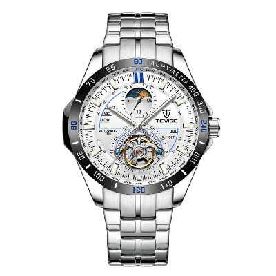 TEVISE Men Multifunctional Automatic Mechanical Watch Fashion Waterproof Big Dial Wrist Watch
TEVISE Men Multifunctional Automatic Mechanical Watch Fashion Waterproof Big Dial Wrist Watch