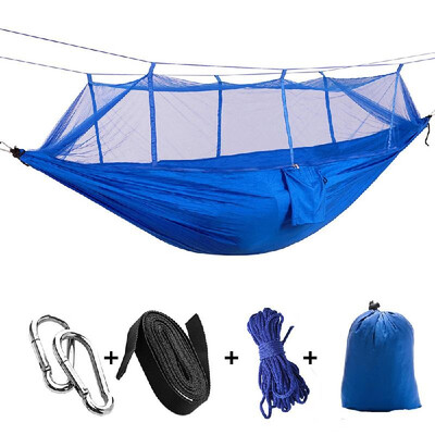 Hammock with Mosquito Net Hammock Net Lightweight Nylon Portable Hammock for Backpacking Camping Travelling
Hammock with Mosquito Net Hammock Net Lightweight Nylon Portable Hammock for Backpacking Camping Travelling