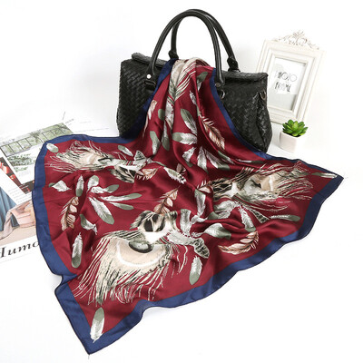 Korean version of autumn&winter wild scarf dual-use shawl womens bib wild fashion printing silk scarves sunscreen
Korean version of autumn&winter wild scarf dual-use shawl womens bib wild fashion printing silk scarves sunscreen