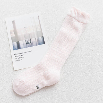 baby Summer mesh breathable thin baby socks long tube solid color high tube baby socks anti-mosquito cotton
baby Summer mesh breathable thin baby socks long tube solid color high tube baby socks anti-mosquito cotton
