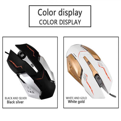 4-color LED Light Optical Gaming Mouse 3200dpi 4-speed Mice USB Cable For PC Laptop Computer
4-color LED Light Optical Gaming Mouse 3200dpi 4-speed Mice USB Cable For PC Laptop Computer