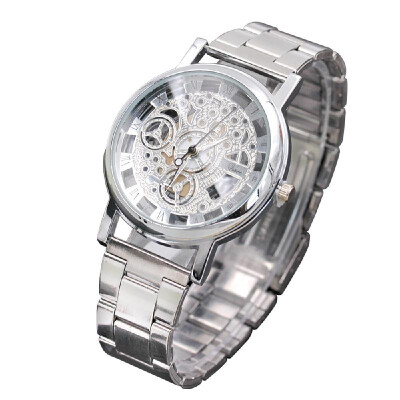 Hollow quartz watch mens fashion Korean mens non-mechanical watches cross-border gift watch manufacturers wholesale Silver
Hollow quartz watch mens fashion Korean mens non-mechanical watches cross-border gift watch manufacturers wholesale Silver