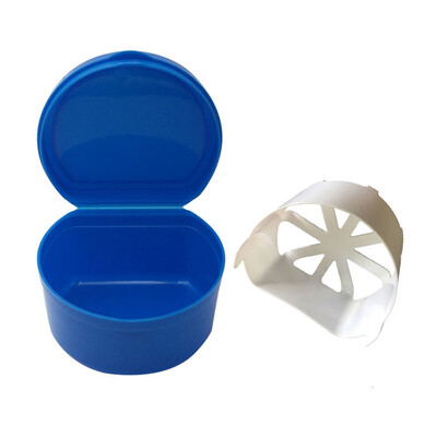 Gobestart Denture Bath Box Case Dental False Teeth Storage Box with Hanging Net Container
Gobestart Denture Bath Box Case Dental False Teeth Storage Box with Hanging Net Container